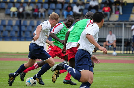 people, men, grass, sport thumbnail