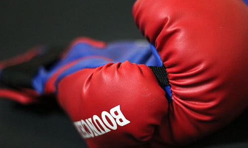 selective focus photo of red boxing gloves thumbnail