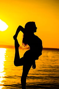 photo of woman during golden hour thumbnail