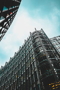 low angle photography of high-rise building thumbnail
