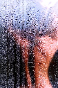 close-up photo water moist on glass thumbnail