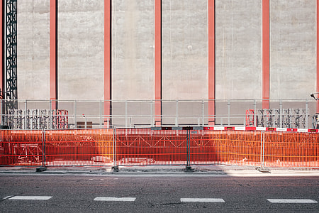 photo of gray metal railings near road during daytime thumbnail