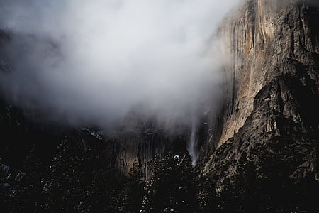 fog, landscape, mist, mountain, outdoors thumbnail