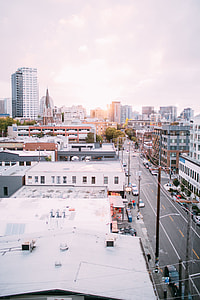 aerial photography of buildings thumbnail