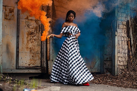 fashion, woman, blue, girl thumbnail