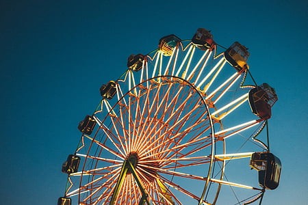 Ferris wheel ride during daytime thumbnail