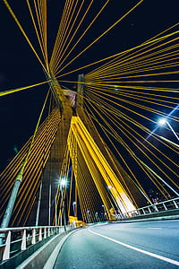 road, lights, night, street thumbnail