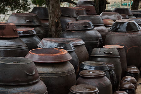 brown and black fermentation pots thumbnail
