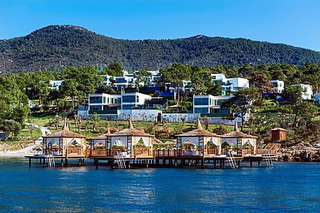 landscape photo of gazebo and houses thumbnail