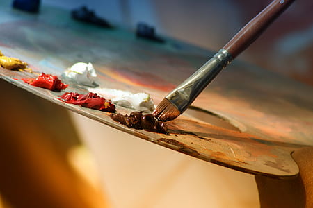 Shallow Focus Photography of Paintbrush thumbnail