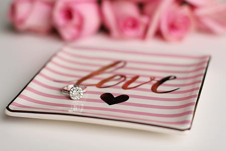 Close Up of a Diamond Ring thumbnail