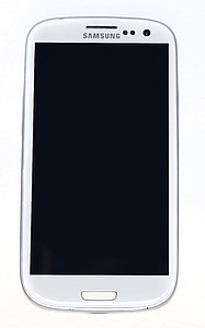 white Samsung Galaxy smartphone thumbnail