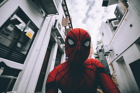 Spider-Man near on buildings thumbnail