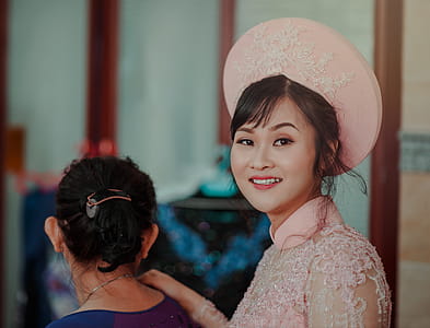 Close-Up Photography of a Girl Smiling thumbnail