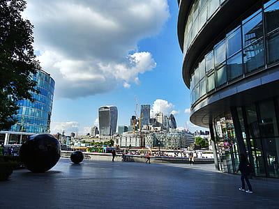 city, road, sky, people thumbnail