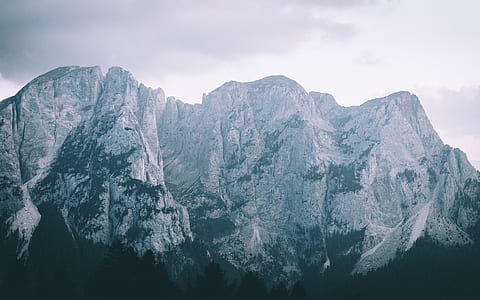 landscape photography of gray mountain during daytime thumbnail