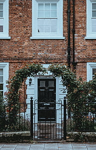 house front with closed gate thumbnail