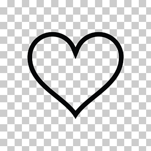 Love letter Feeling Desire Writing, Heart Outline, black heart outline format PNG clipart