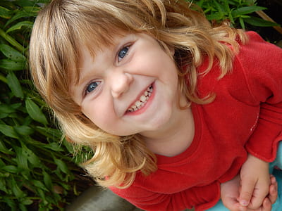 girl sitting near bench thumbnail