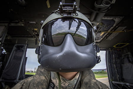 man wearing black helmet thumbnail
