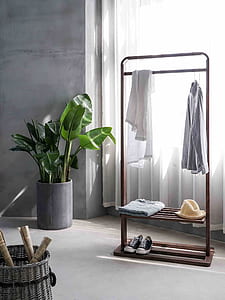 brown wooden rack thumbnail