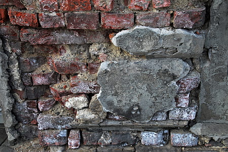 gray and red brick wall thumbnail