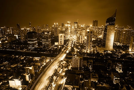 aerial view of high-rise buildings thumbnail