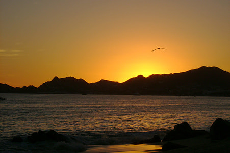 landscape photo of water and mountain thumbnail
