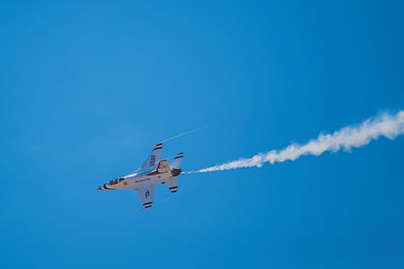 white and red aircraft thumbnail