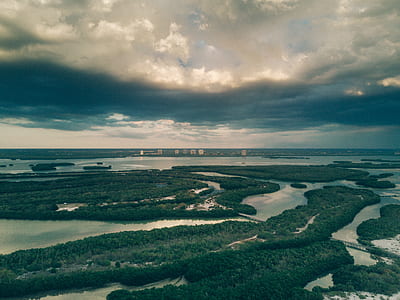 sea, sky, water, clouds thumbnail