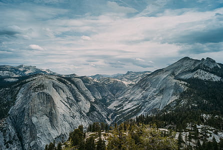 birds eye photography of mountain thumbnail