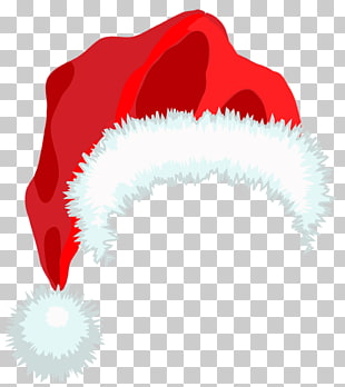 Santa Claus Hat Christmas , Santa Hat , Santa Claus hat illustration PNG clipart