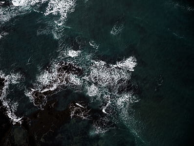 aerial photo of body of water thumbnail