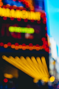 abstract, bokeh, light, neon thumbnail