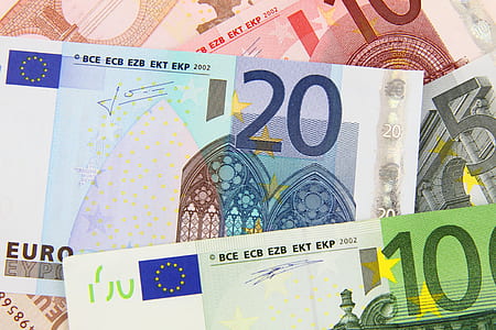 Euro banknotes illustration thumbnail