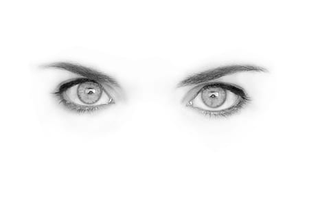 human eyes sketch thumbnail