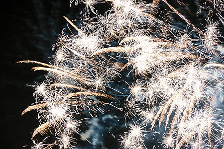 timelapse photography of fireworks thumbnail