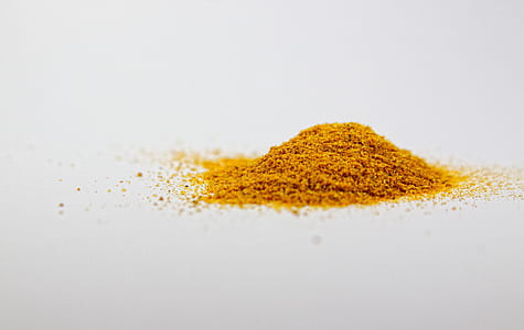 brown powder on white surface thumbnail