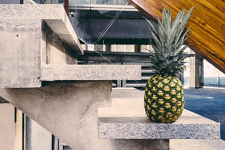 wood, stairs, glass, pineapple thumbnail