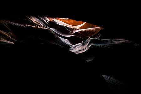 canyon, rock, layers, dark thumbnail