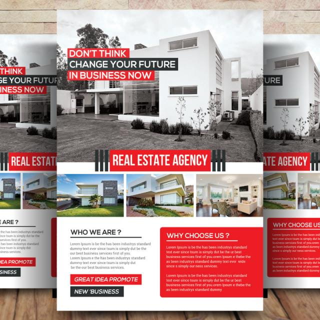 real estate flyer template psd file free graphics uihere real estate flyer template psd
