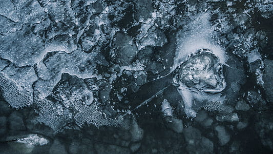 ice, frozen, top, drone thumbnail