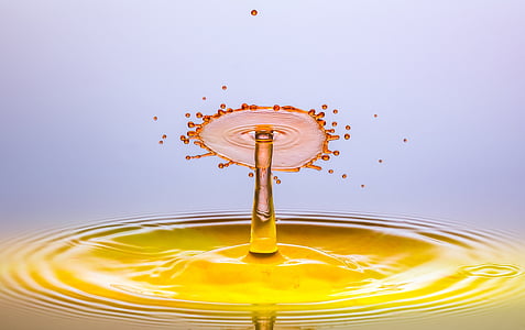 orange water drop thumbnail