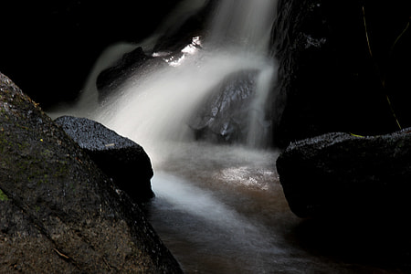 Water Falling In Slow, Slow Motion thumbnail