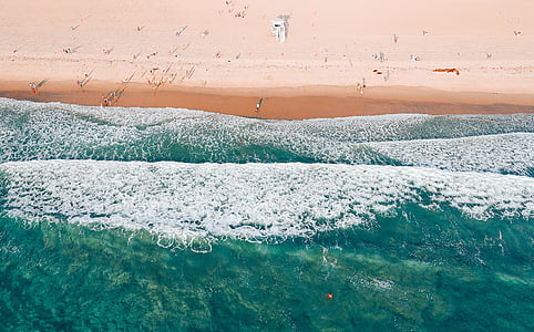 aerial of seashore thumbnail