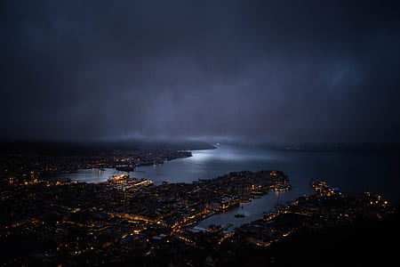 aerial photo of body of water thumbnail