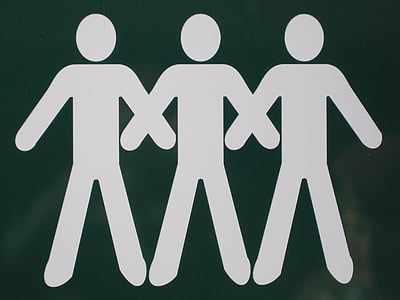 three male signs illustration thumbnail