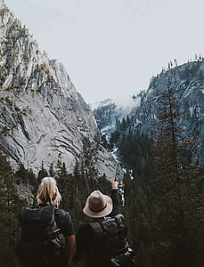 two man looking to mountain thumbnail