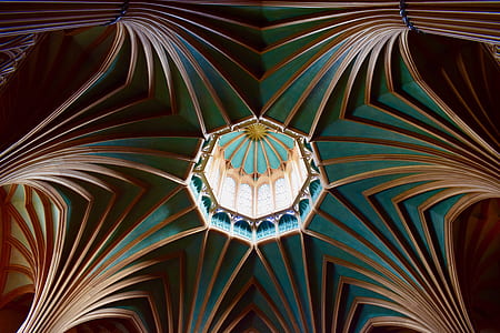 low-angle architectural photography of building dome thumbnail