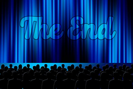 The End theater with audience clip-art thumbnail